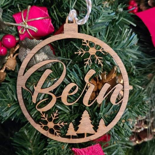 Custom Name Ornament