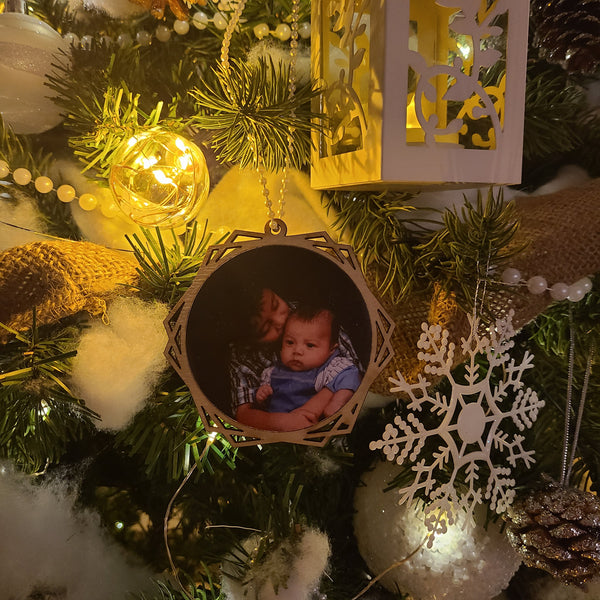 Custom Photo Ornament