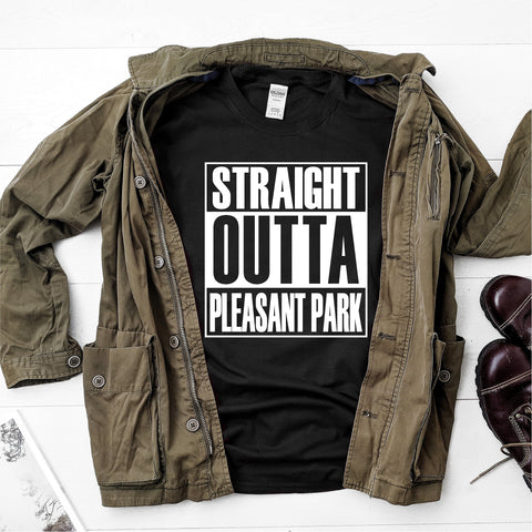 Straight outta pleasant park- Ultra Cotton Short Sleeve T-Shirt - DFHM43